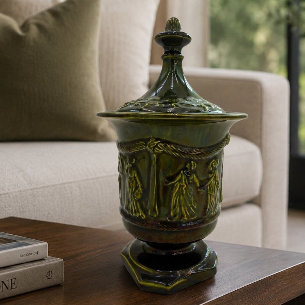 1950's Arnels Pottery Banded Urn